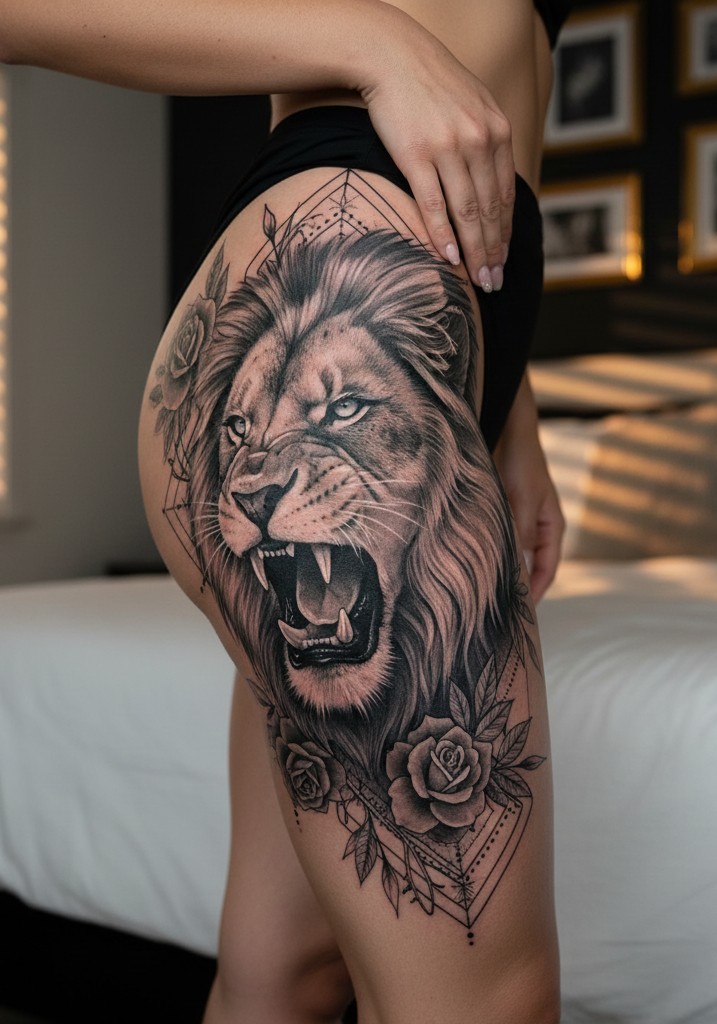 Leg Tattoo